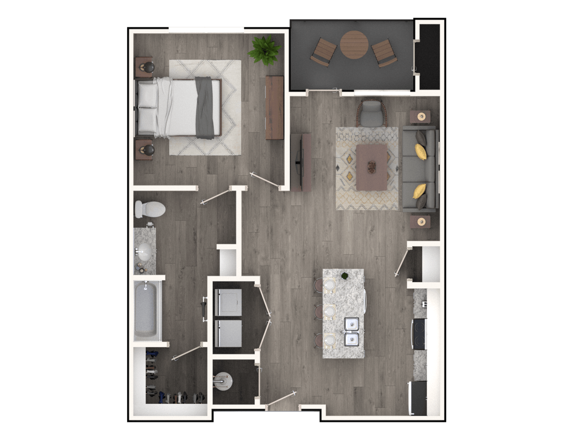 A1 floor plan