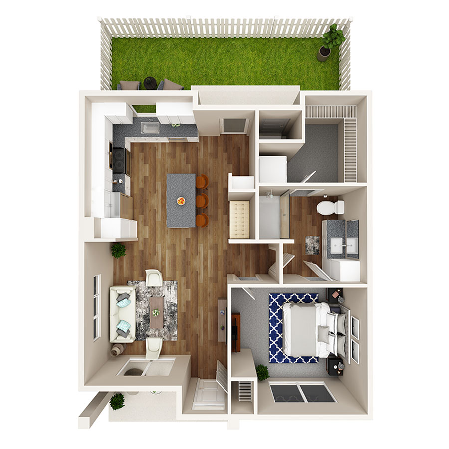 A1 floor plan