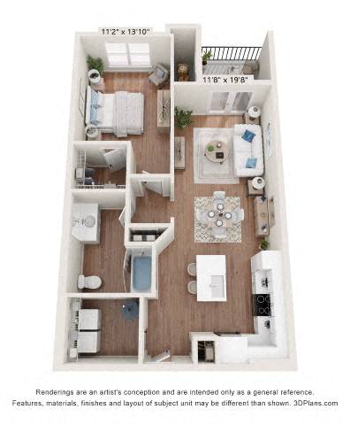 A1 floor plan