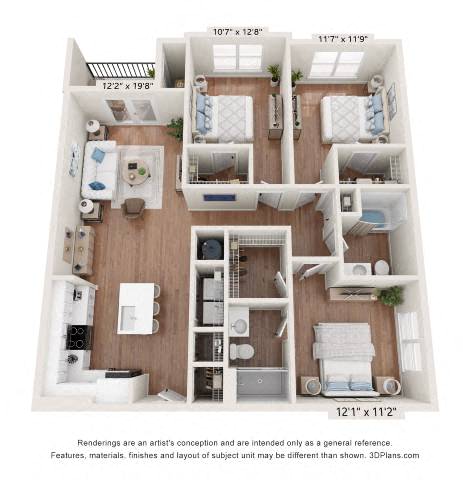 C1 floor plan
