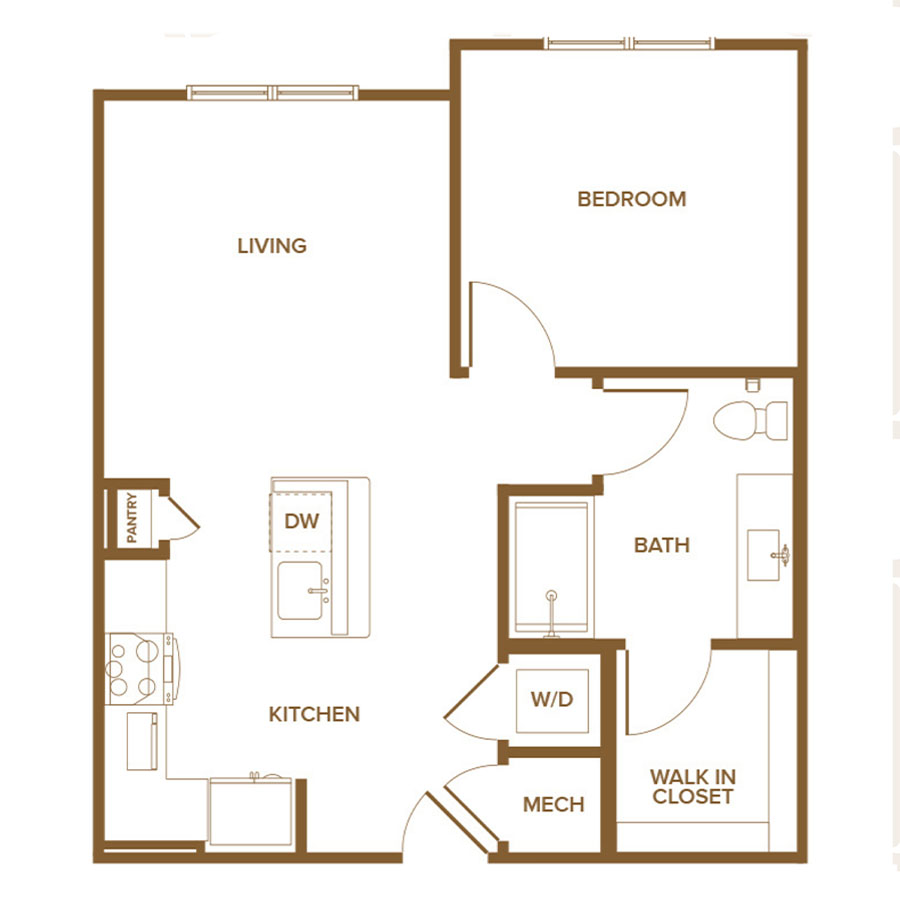 A1-A floor plan