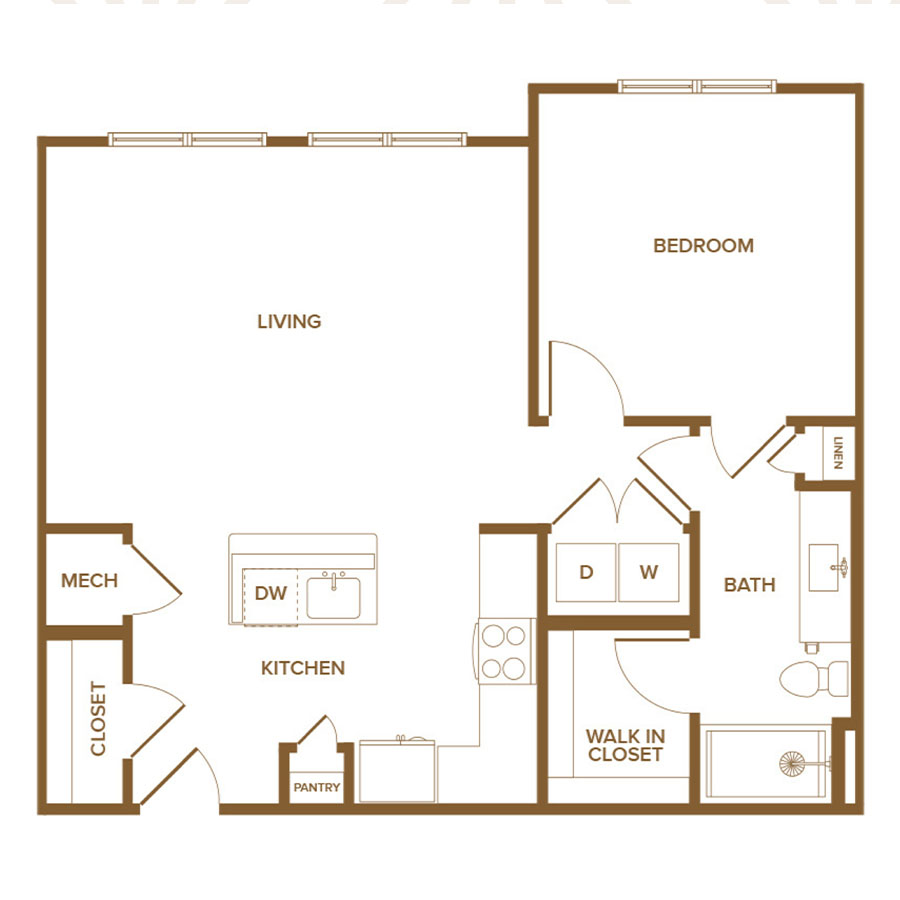 A2 floor plan