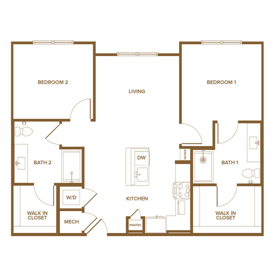 B1-A floor plan