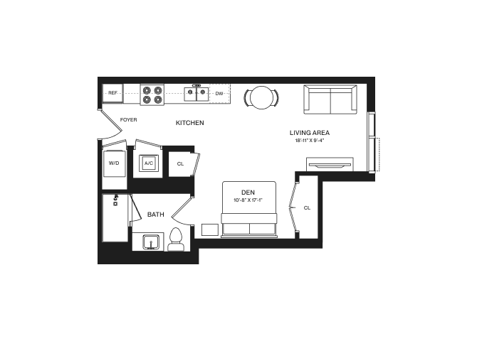 Studio-S5 floor plan