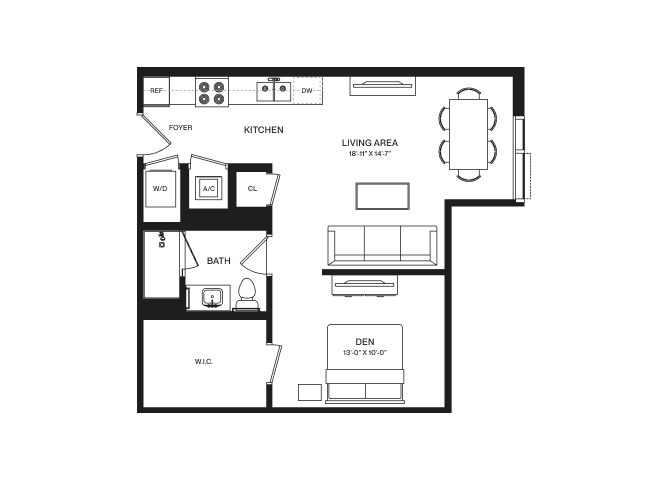 Studio-S4 floor plan