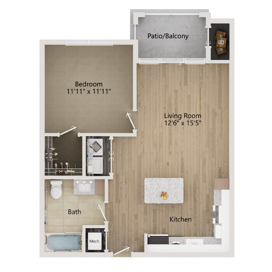 A1HC floor plan