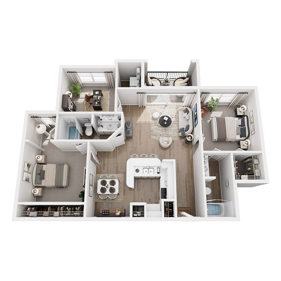 B2 floor plan