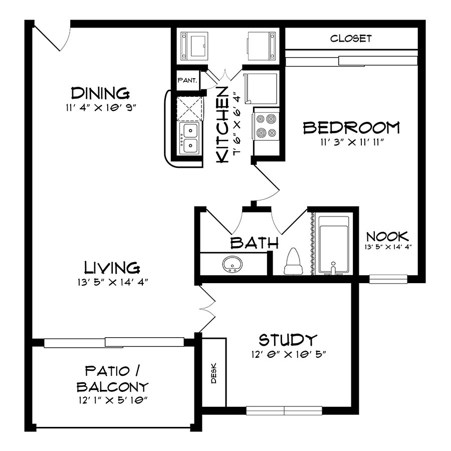 A3.1 floor plan