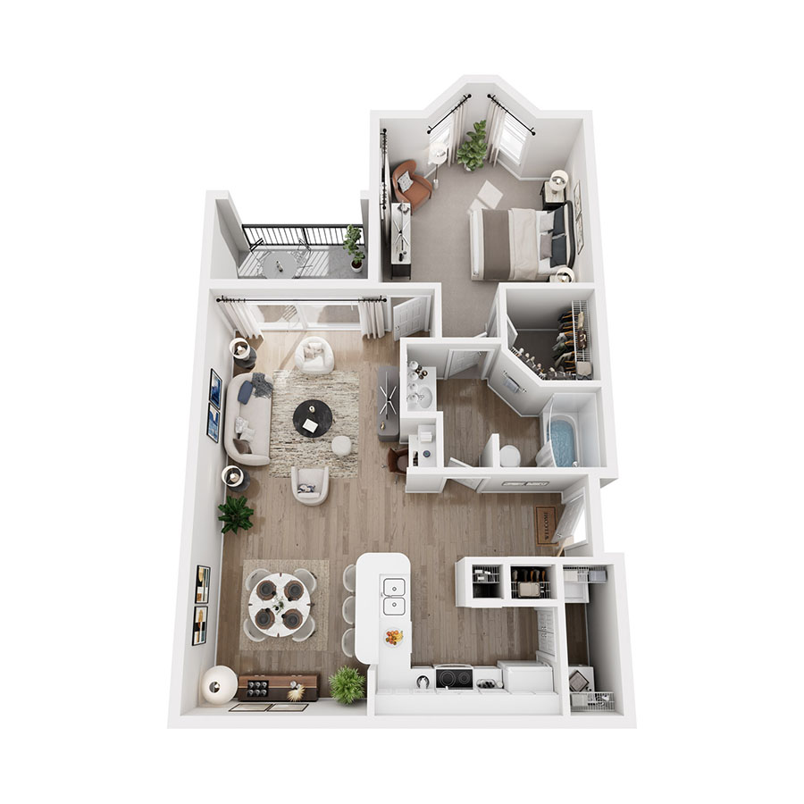 A2 floor plan