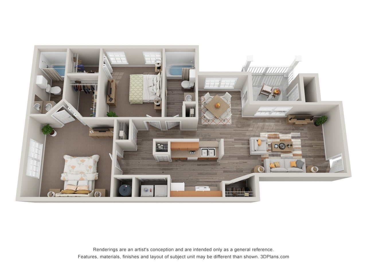 Driftwood floor plan