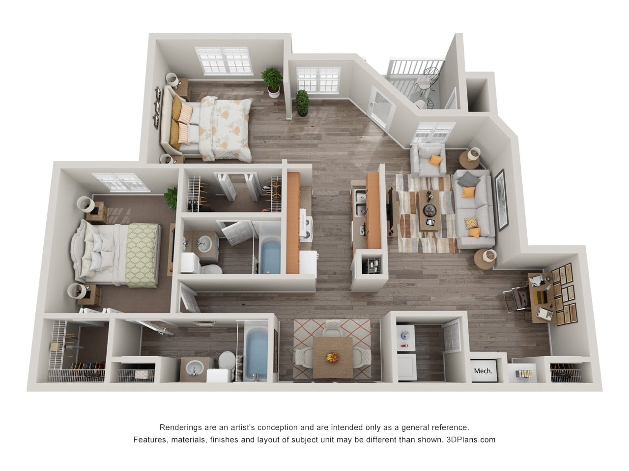 Poplar floor plan