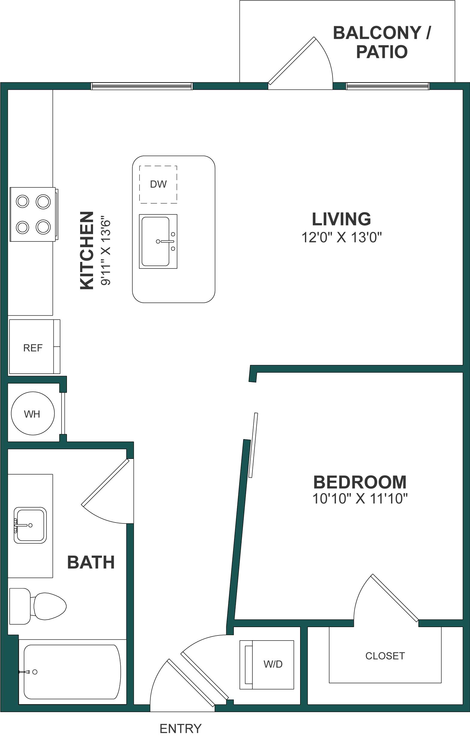 Studio-S4 floor plan