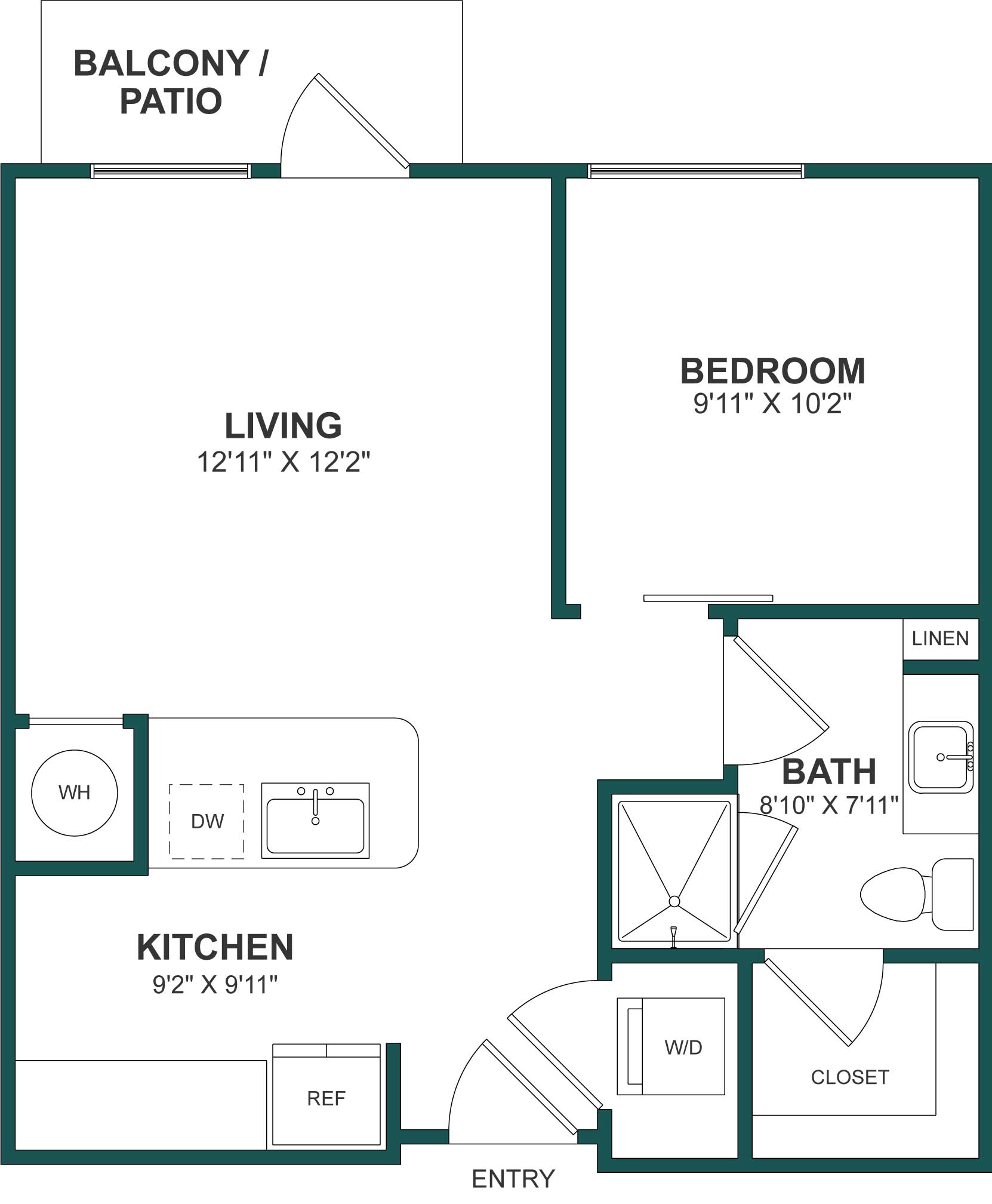 Studio-S3 floor plan