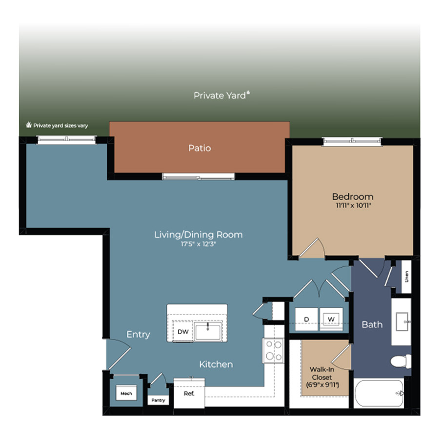 A3 (Yard) floor plan