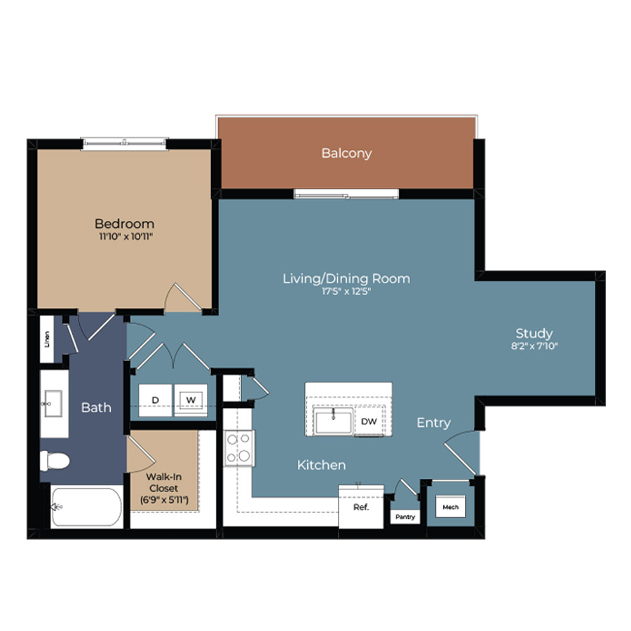 A4 floor plan