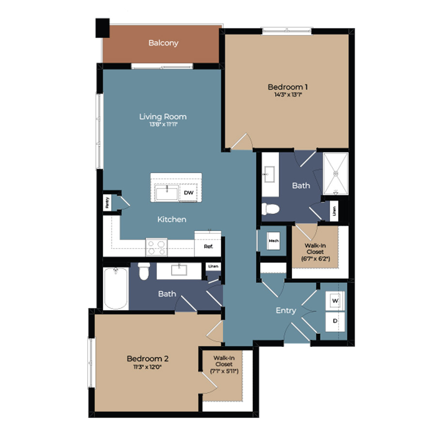 B1 floor plan
