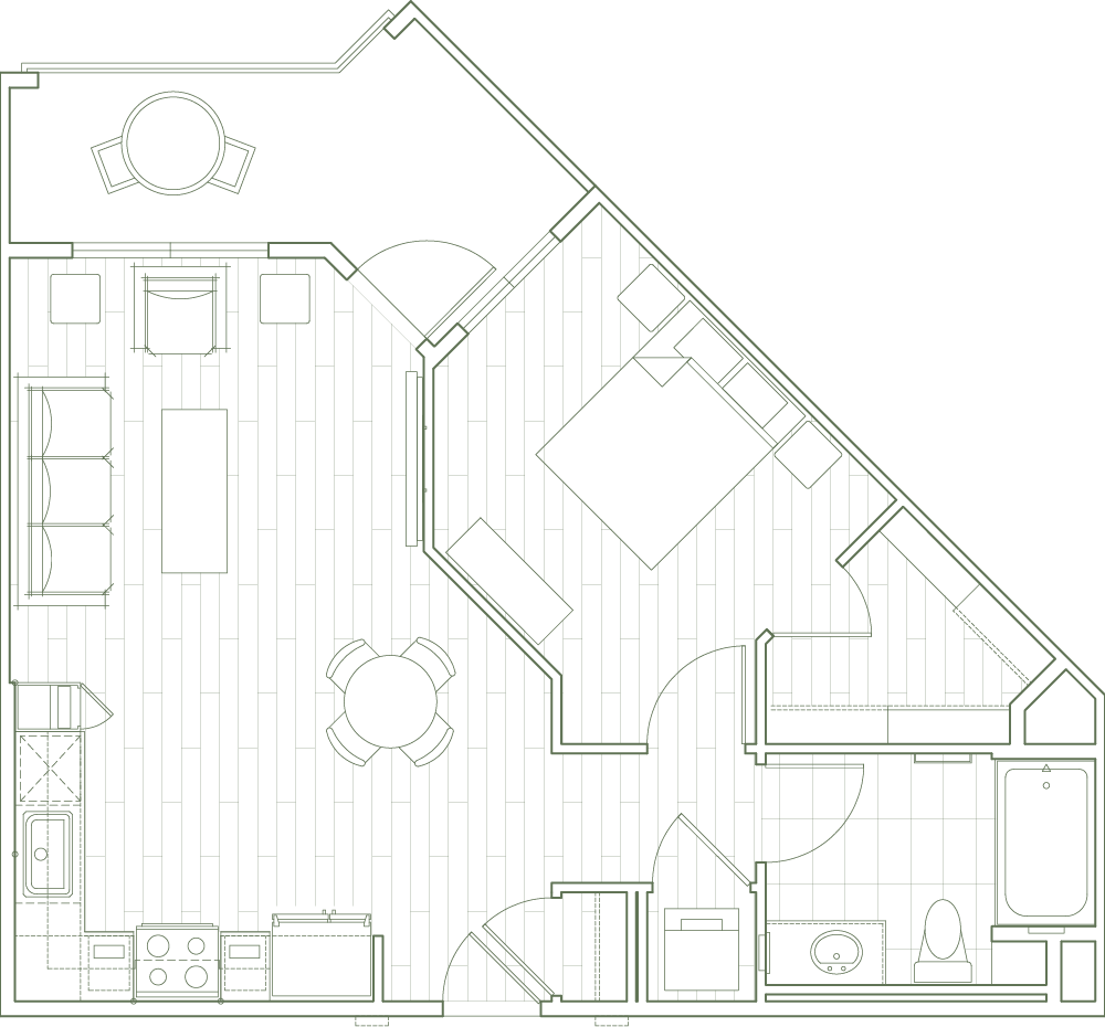 A2 floor plan