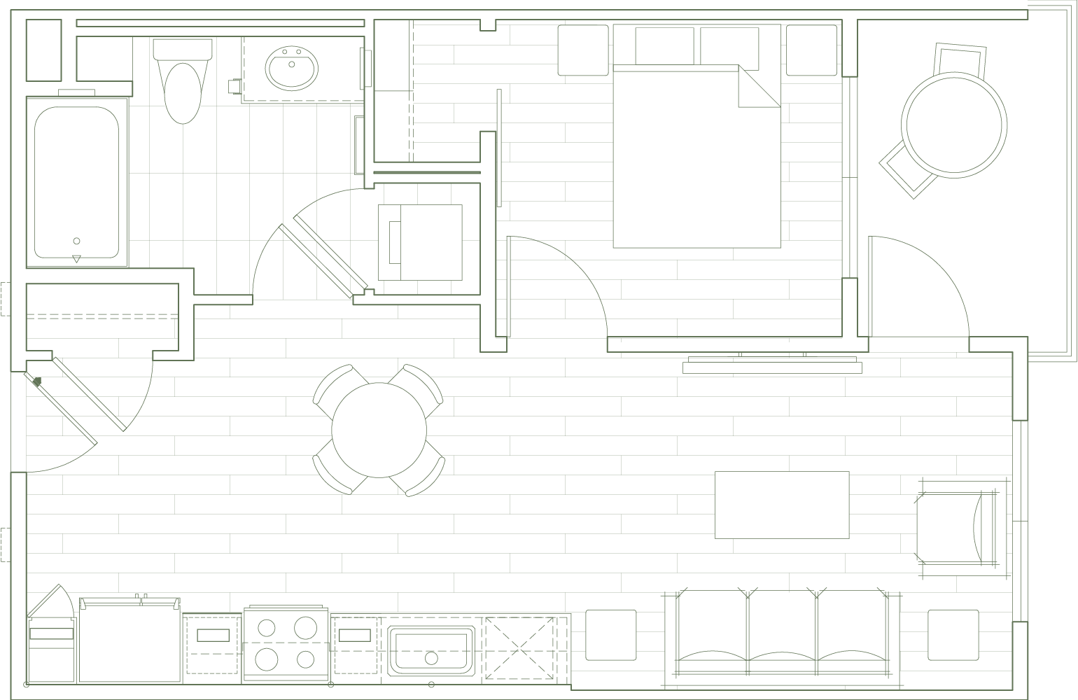 A1 floor plan