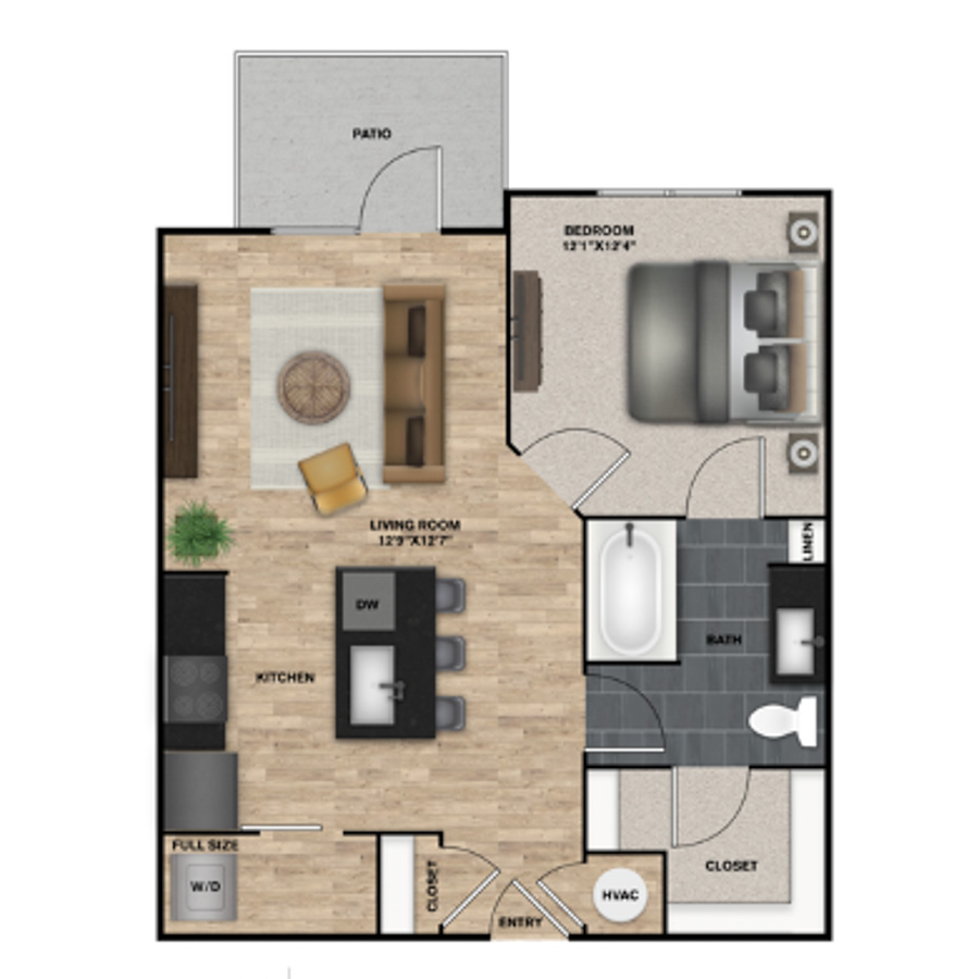 A1 floor plan