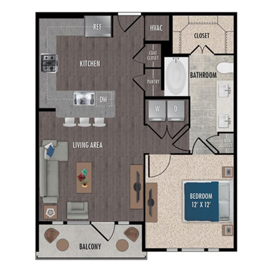 A4-1x1 floor plan