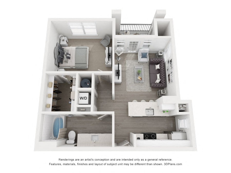A2 floor plan