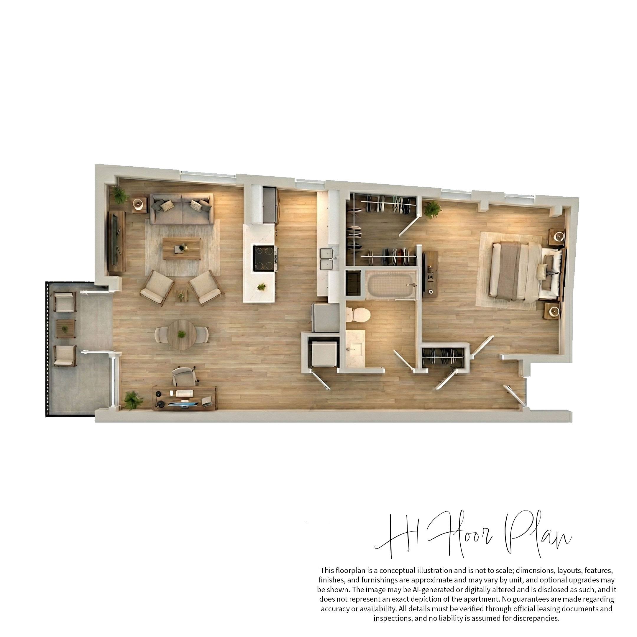 H1 floor plan
