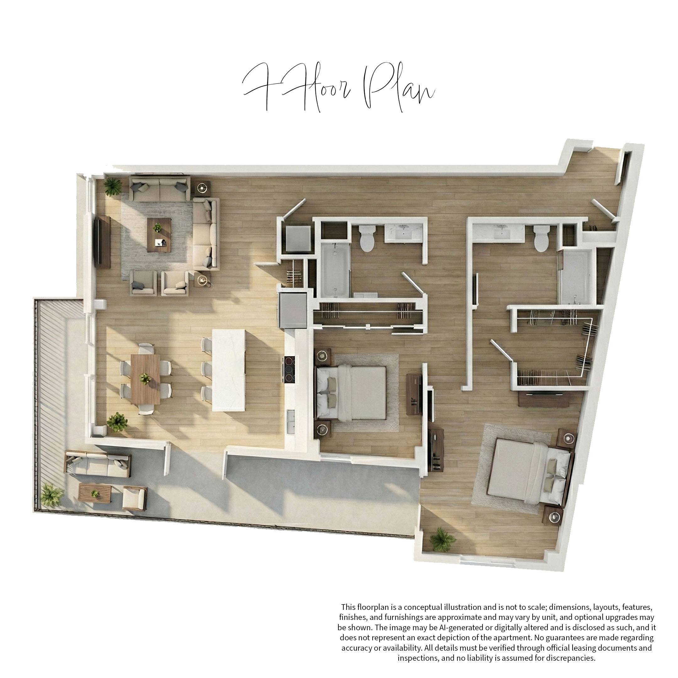 F floor plan