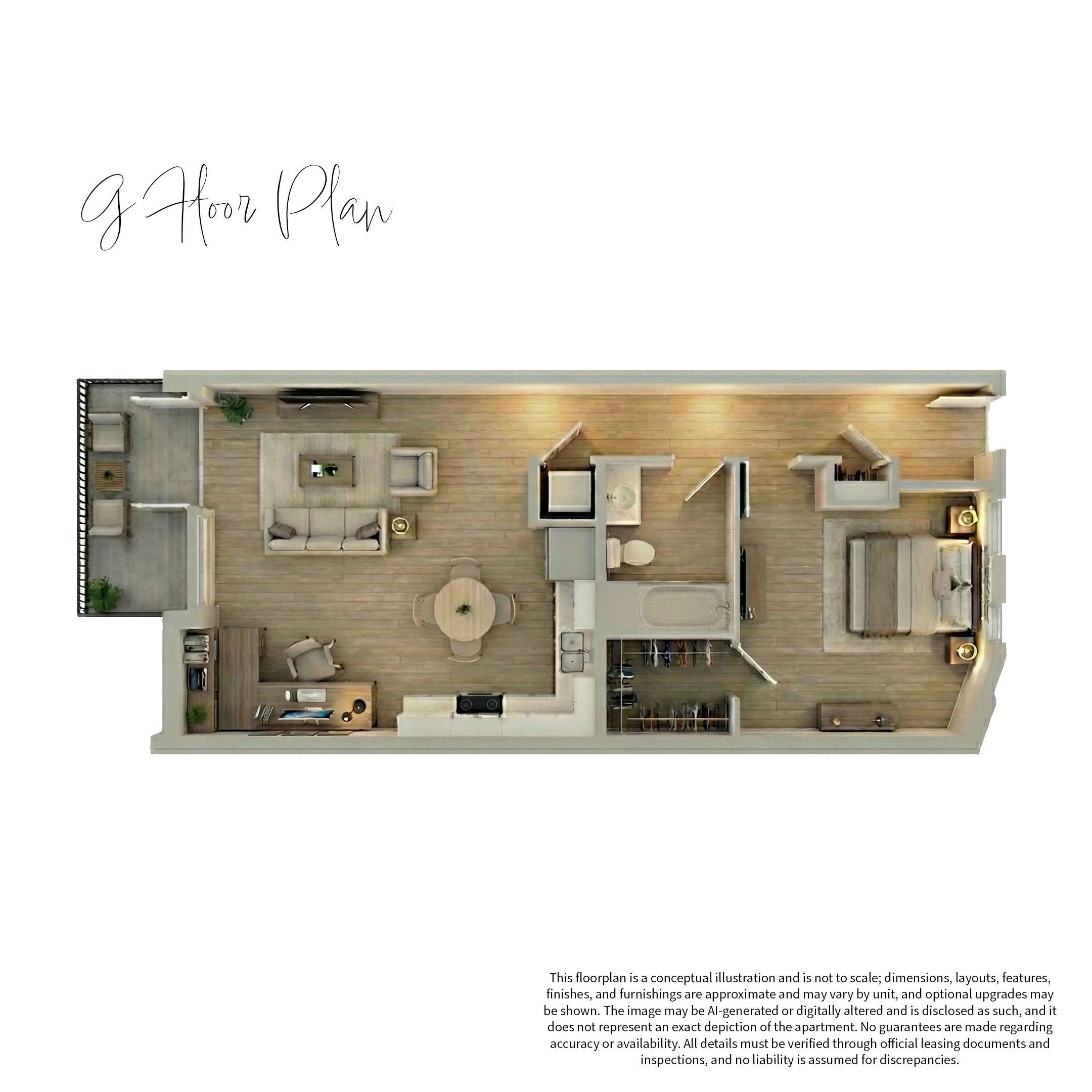 G floor plan
