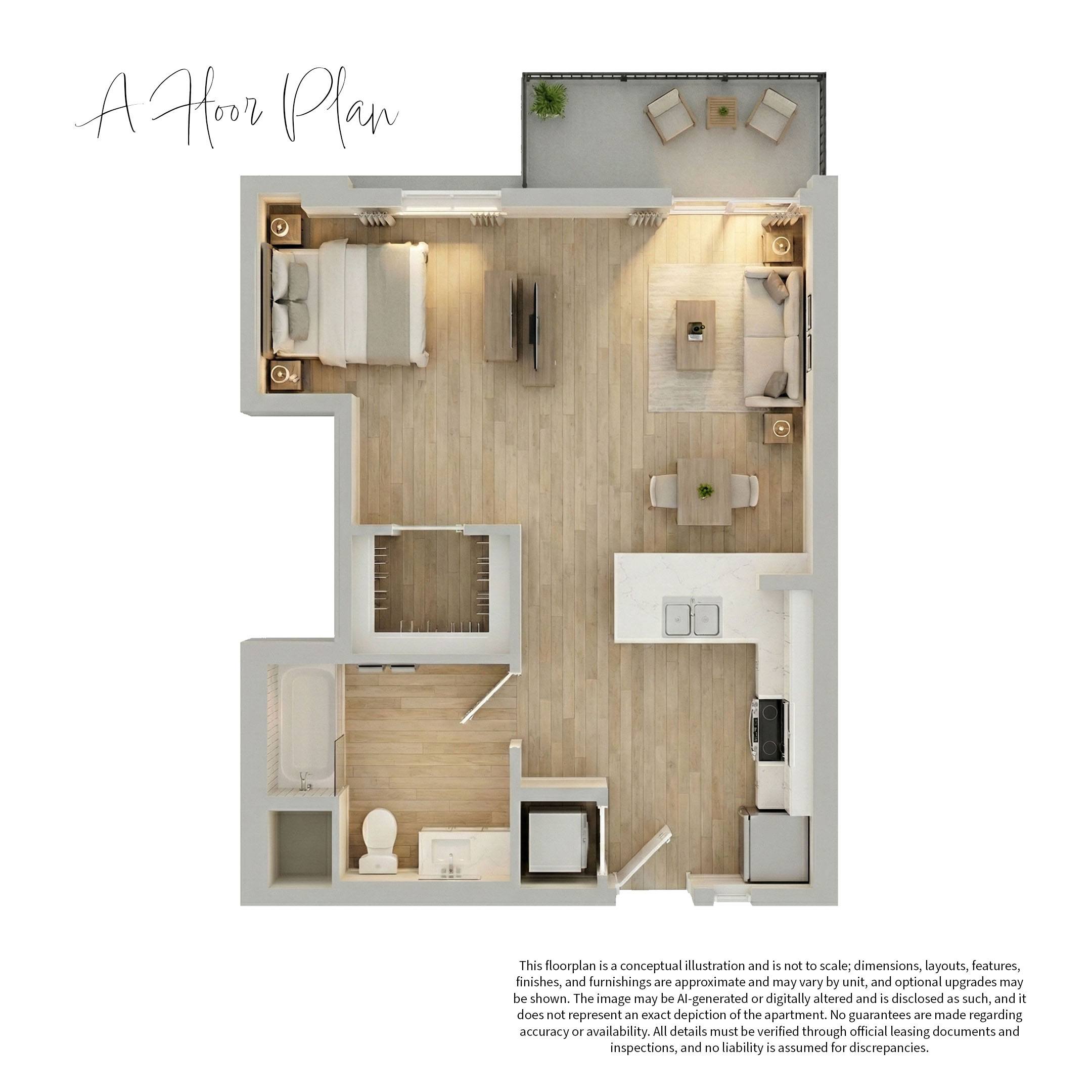 A floor plan