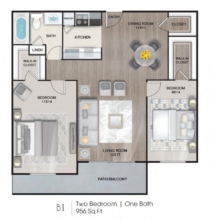 B1 floor plan