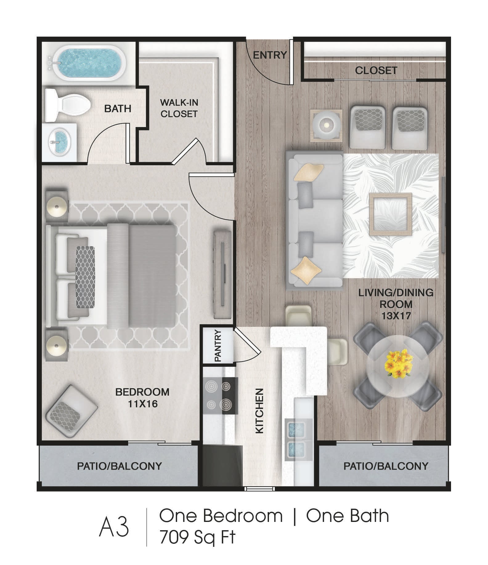 A3 floor plan