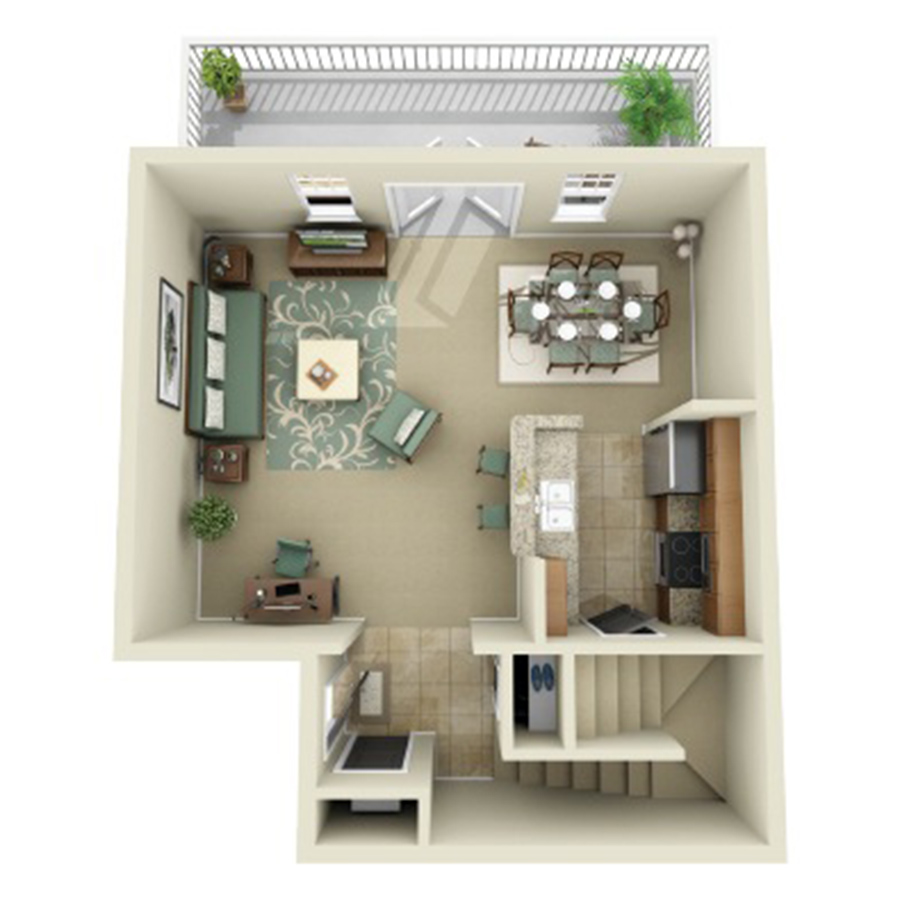 B6TR floor plan