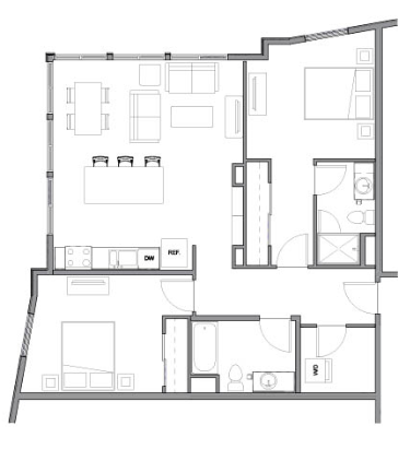 B-2A floor plan