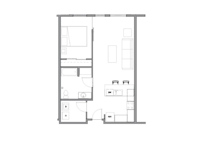 A2 floor plan