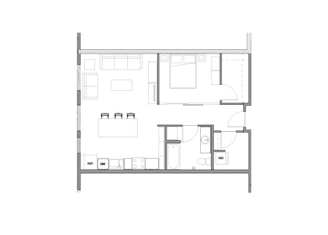 A-1 floor plan