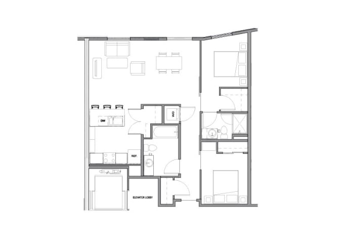 B-7 floor plan
