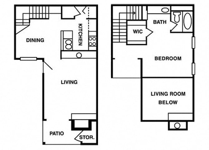 1C floor plan