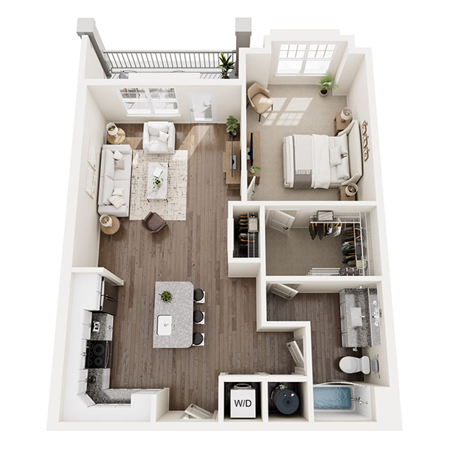 A1 floor plan