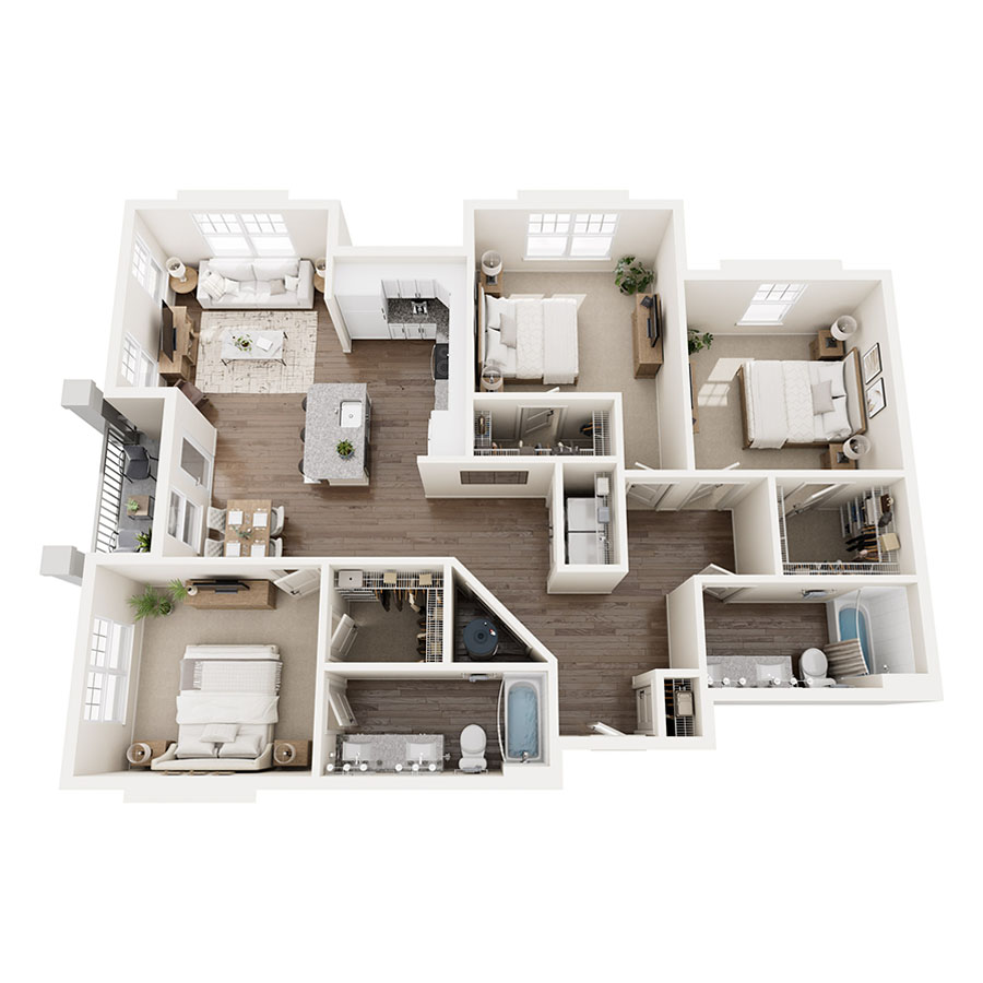 C1 floor plan