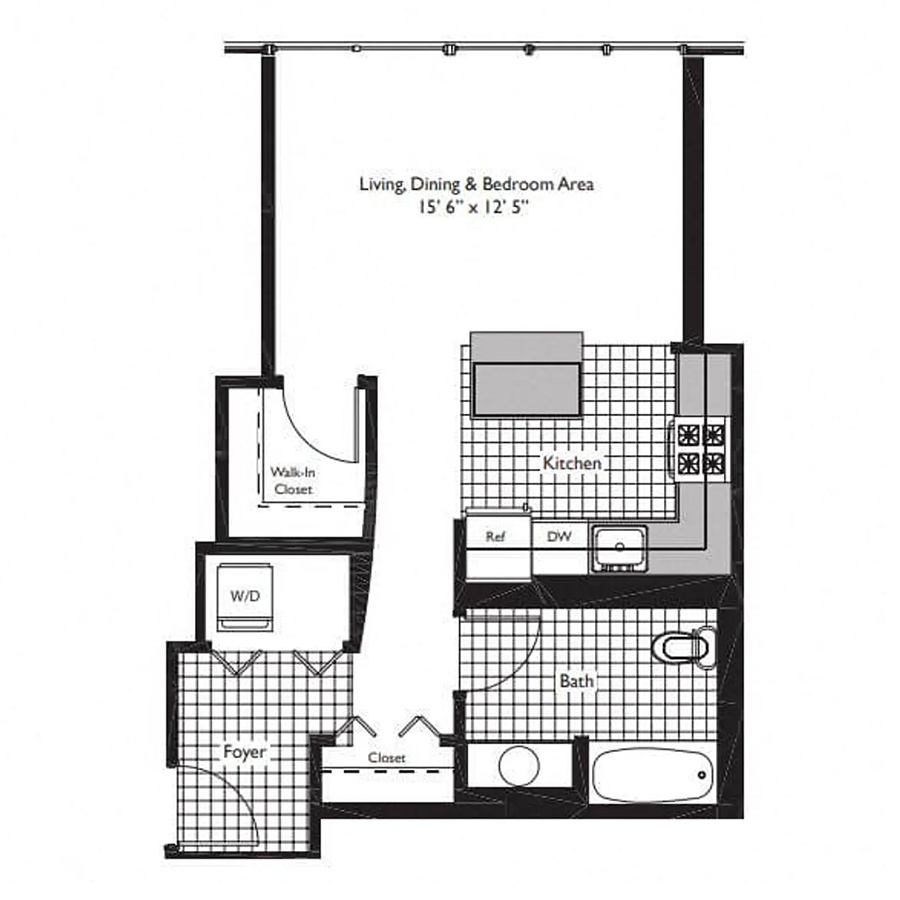 Unit 4805 floor plan