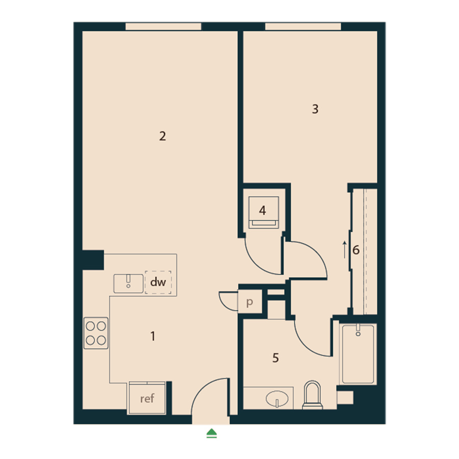 A4 floor plan