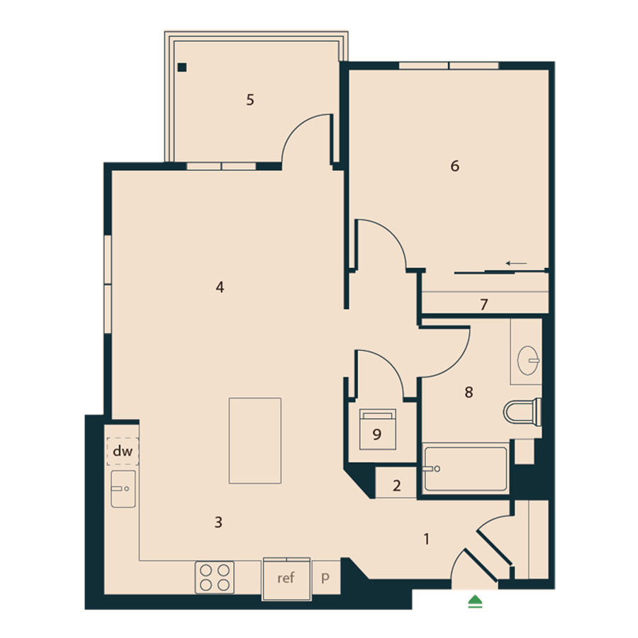 A5 floor plan