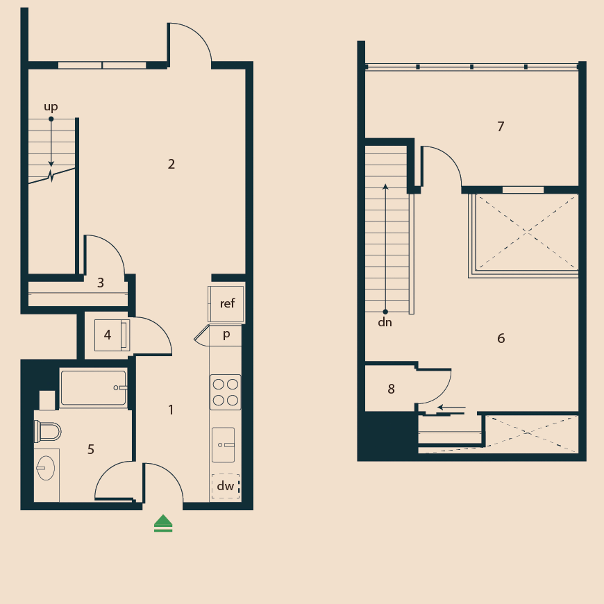 S1-M floor plan