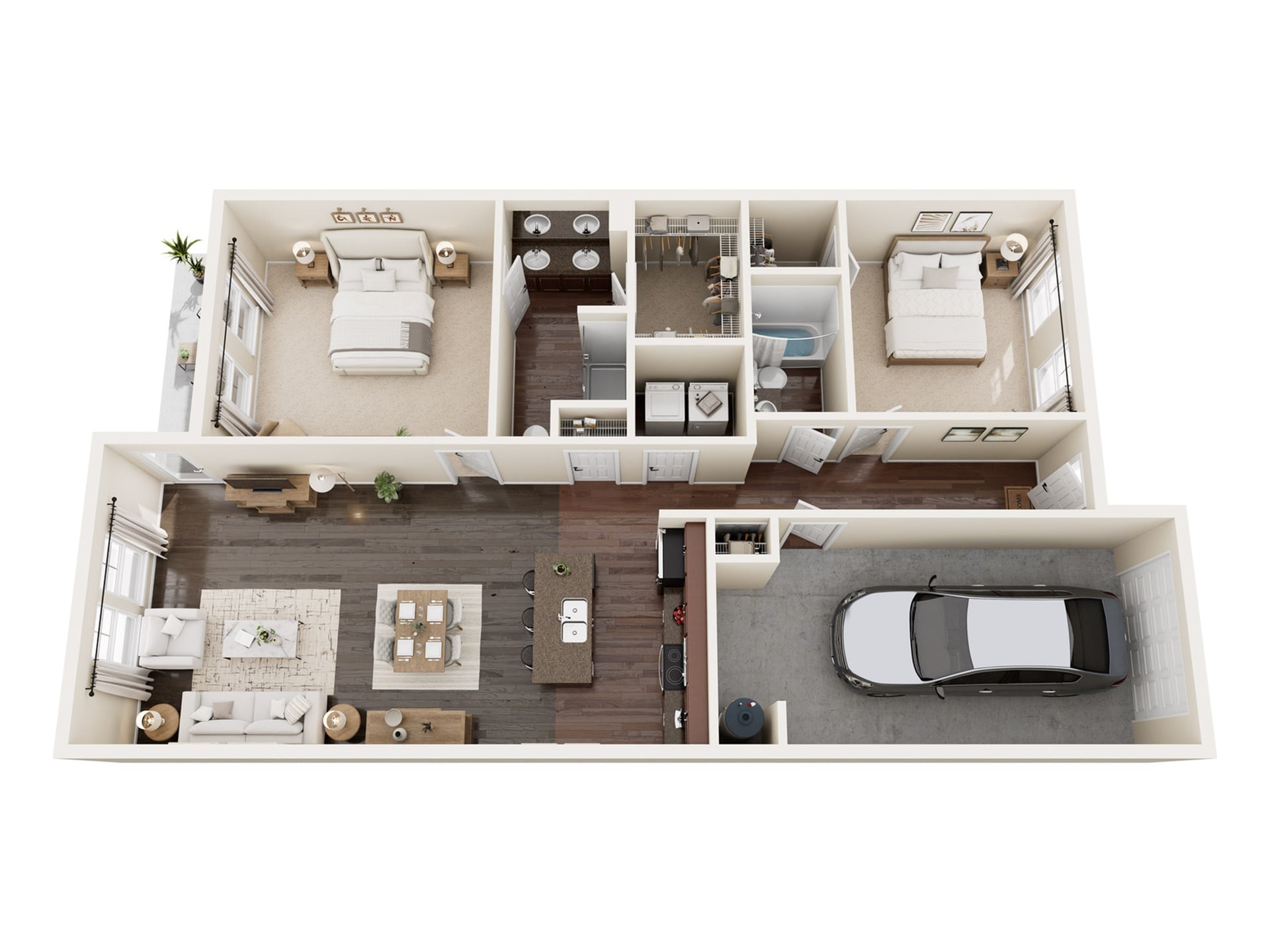 Deerwood floor plan