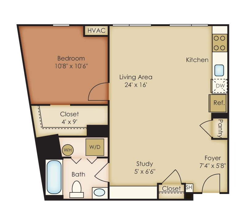 D1 floor plan
