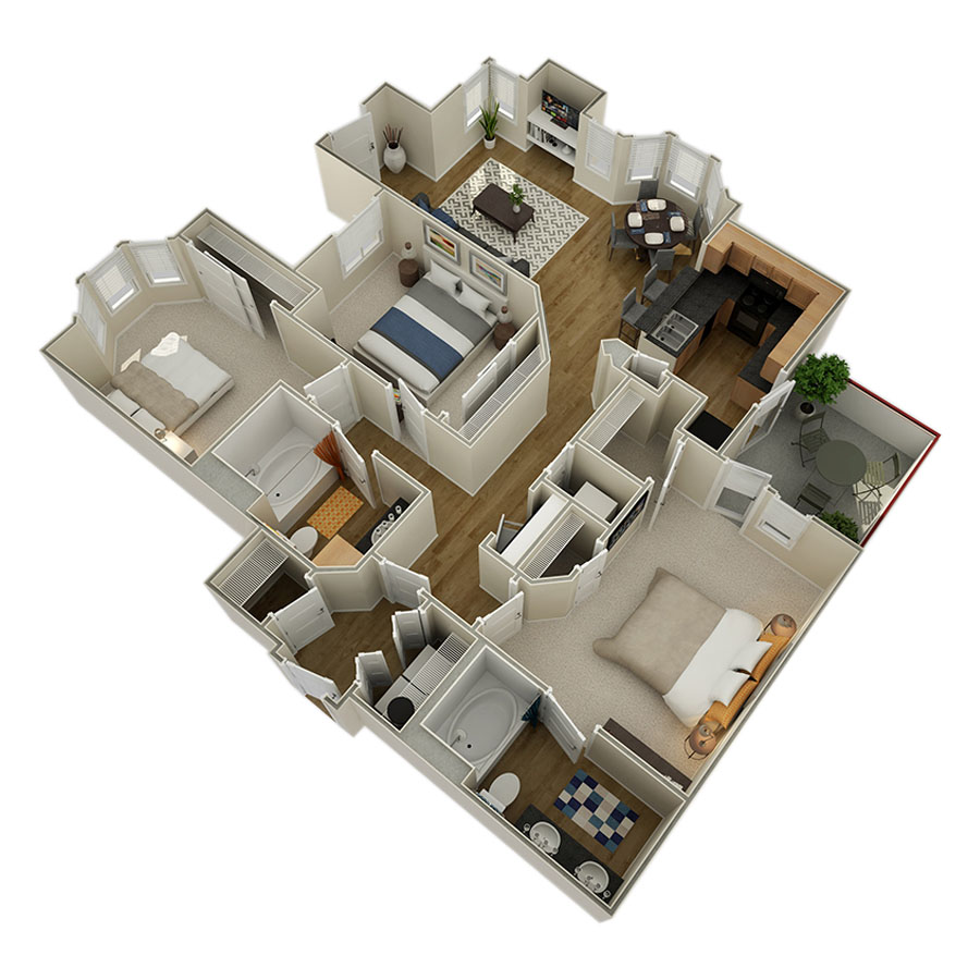 Cottonwood floor plan