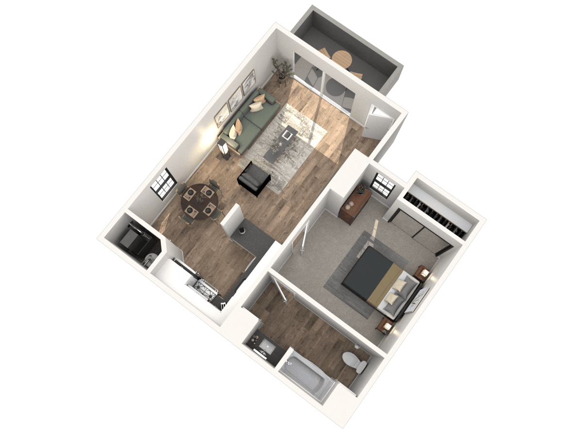 A1 floor plan