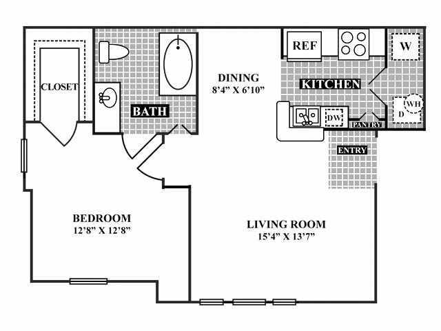 A2 floor plan