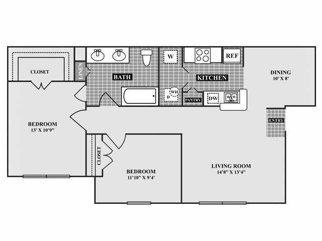 B1 - Renovated floor plan