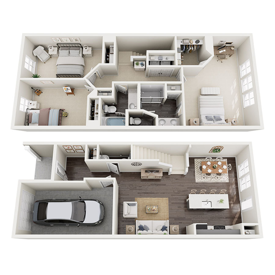 Outpost Creek Townhomes 1 of 2